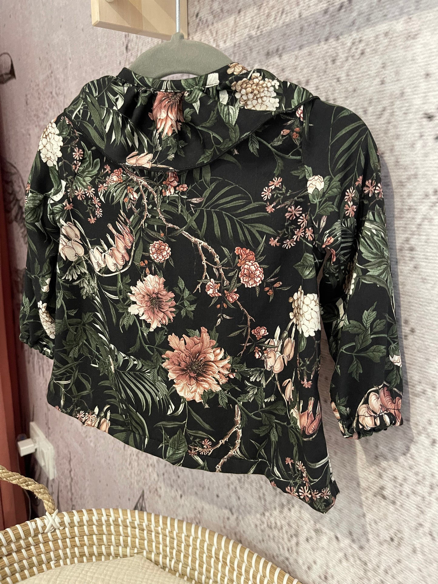 Blusa fluida Sweet Peony